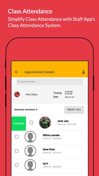 Fitnessforce for Business স্ক্রিনশট